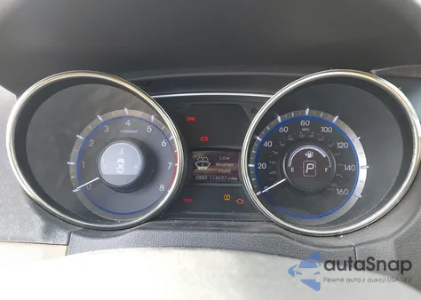 2012 Hyundai Sonata Gls z USA, uszkodzony, nr VIN 5NPEB4AC6CH324335